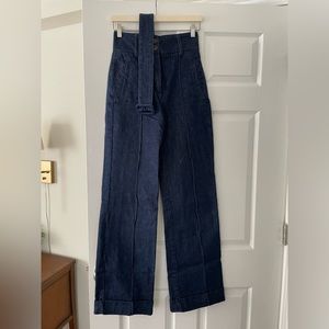 Sézane Lukas Denim FR 34 NWOT